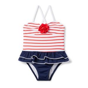 Janie & Jack Americana Swim Size 10 NWT